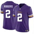 Men's Minnesota Vikings #2 Isaiah Rodgers Purple 2025 F.U.S.E. Vapor Limited Football Stitched Jersey