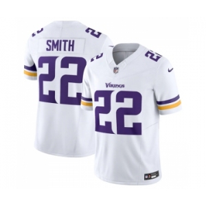 Men's Minnesota Vikings #22 Harrison Smith White 2023 F.U.S.E. Vapor Untouchable Stitched Jersey