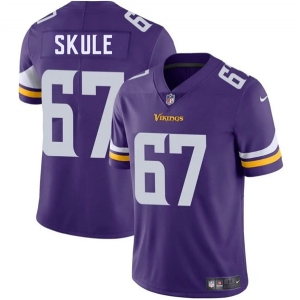 Men's Minnesota Vikings #67 Justin Skule Purple 2025 Vapor Untouchable Limited Football Stitched Jersey
