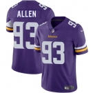 Men's Minnesota Vikings #93 Jonathan Allen Purple 2025 Vapor Limited Football Stitched Jersey