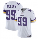 Men's Minnesota Vikings #99 Jerry Tillery White Vapor Untouchable Limited Football Stitched Jersey