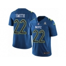 Men's Nike Minnesota Vikings #22 Harrison Smith Limited Blue 2017 Pro Bowl NFL Jersey