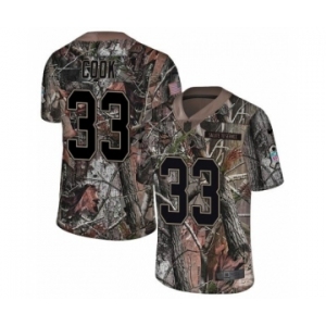 Men's Nike Minnesota Vikings #33 Dalvin Cook Camo Rush Realtree Limited NFL Jersey
