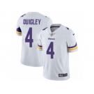 Men's Nike Minnesota Vikings #4 Ryan Quigley Vapor Untouchable Limited White NFL Jersey