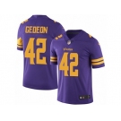 Men's Nike Minnesota Vikings #42 Ben Gedeon Limited Purple Rush NFL Jersey
