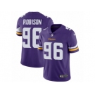 Men's Nike Minnesota Vikings #96 Brian Robison Vapor Untouchable Limited Purple Team Color NFL Jersey