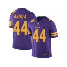 Nike Minnesota Vikings #44 Matt Asiata Purple Men's Stitched NFL Limited Rush Jersey