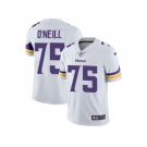 Nike Minnesota Vikings #75 Brian ONeill White Men Stitched NFL Vapor Untouchable Limited Jersey