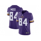 Nike Minnesota Vikings #84 Randy Moss Purple Team Color Men Stitched NFL Vapor Untouchable Limited Jersey