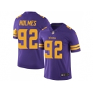 Nike Minnesota Vikings #92 Jalyn Holmes Purple Men Stitched NFL Limited Rush Jersey