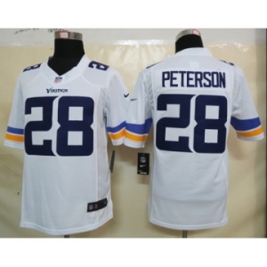 nike nfl jerseys minnesota vikings #28 peterson white[new nike limited]