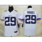 nike nfl jerseys minnesota vikings #29 rhodes white[new nike limited]