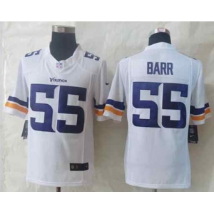 nike nfl jerseys minnesota vikings #55 barr white[nike limited]