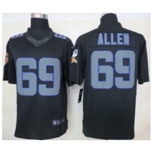 nike nfl jerseys minnesota vikings #69 allen black[new nike impact limited]