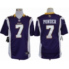 nike nfl jerseys minnesota vikings #7 christian ponder purple[nike limited]
