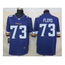 nike nfl jerseys minnesota vikings #73 floyd purple[nike limited]