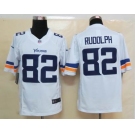 nike nfl jerseys minnesota vikings #82 rudolph white[new nike limited][rudolph]