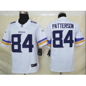 nike nfl jerseys minnesota vikings #84 patterson white[new nike limited]