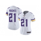 Women Nike Minnesota Vikings #21 Mike Hughes White Stitched NFL Vapor Untouchable Limited Jersey