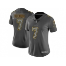 Women Nike Minnesota Vikings #7 Case Keenum Gray Static NFL Vapor Untouchable Limited Jersey