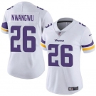 Women's Minnesota Vikings #26 Kene Nwangwu White Vapor Untouchable Limited Jersey