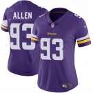 Women's Minnesota Vikings #93 Jonathan Allen Purple 2025 Vapor Untouchable Limited Stitched Jersey