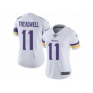 Women's Nike Minnesota Vikings #11 Laquon Treadwell Vapor Untouchable Limited White NFL Jersey