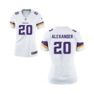 Women's Nike Minnesota Vikings #20 Mackensie Alexander White NFL Jersey