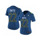 Women's Nike Minnesota Vikings #22 Harrison Smith Limited Blue 2017 Pro Bowl NFL Jersey