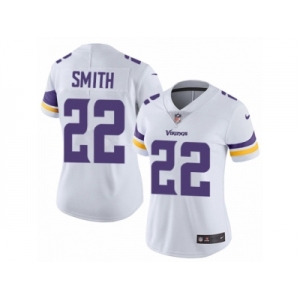 Women's Nike Minnesota Vikings #22 Harrison Smith Vapor Untouchable Limited White NFL Jersey