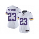 Women's Nike Minnesota Vikings #23 Terence Newman Vapor Untouchable Limited White NFL Jersey