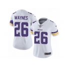 Women's Nike Minnesota Vikings #26 Trae Waynes Vapor Untouchable Limited White NFL Jersey