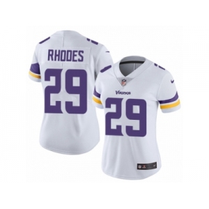 Women's Nike Minnesota Vikings #29 Xavier Rhodes Vapor Untouchable Limited White NFL Jersey