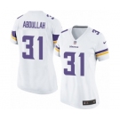 Women's Nike Minnesota Vikings #31 Ameer Abdullah Game White NFL Jersey