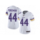 Women's Nike Minnesota Vikings #44 Chuck Foreman Vapor Untouchable Limited White NFL Jersey