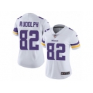 Women's Nike Minnesota Vikings #82 Kyle Rudolph Vapor Untouchable Limited White NFL Jersey