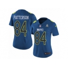 Women's Nike Minnesota Vikings #84 Cordarrelle Patterson Limited Blue 2017 Pro Bowl NFL Jersey