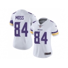 Womens Nike Minnesota Vikings #84 Randy Moss White Stitched NFL Vapor Untouchable Limited Jersey