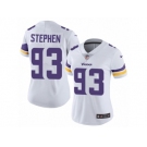 Women's Nike Minnesota Vikings #93 Shamar Stephen Vapor Untouchable Limited White NFL Jersey