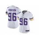 Women's Nike Minnesota Vikings #96 Brian Robison Vapor Untouchable Limited White NFL Jersey