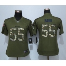 nike women nfl jerseys Minnesota Vikings #55 Anthony Barr army green[nike Limited Salute To Service]