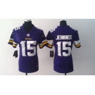 nike women nfl jerseys minnesota vikings #15 jennings purple[nike]