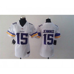 nike women nfl jerseys minnesota vikings #15 jennings white[nike]