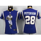 nike women nfl jerseys minnesota vikings #28 peterson purple[portrait fashion]