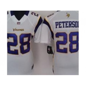 nike women nfl jerseys minnesota vikings #28 peterson white[nike]