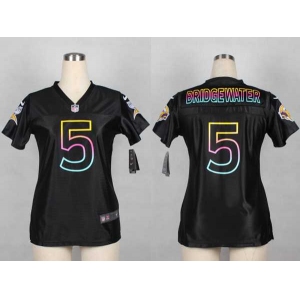 nike women nfl jerseys minnesota vikings #5 bridgewater black[nike fashion][bridgewater]