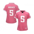 nike women nfl jerseys minnesota vikings #5 bridgewater pink[nike 2015][bridgewater]