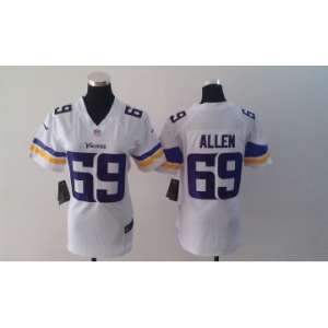 nike women nfl jerseys minnesota vikings #69 allen white[2013 nike]