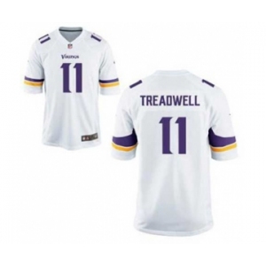 Youth Nike Minnesota Vikings #11 Laquon Treadwell White NFL Jersey