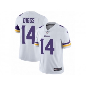 Youth Nike Minnesota Vikings #14 Stefon Diggs Vapor Untouchable Limited White NFL Jersey